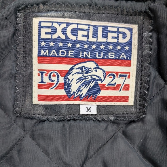 Vintage Varsity Jacket Wool & Leather Sleeves Made in USA - Picture 2 of 13